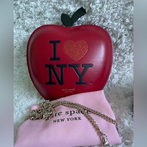 I Love NY X Kate Spade New York Big Apple Crossbody NWOT